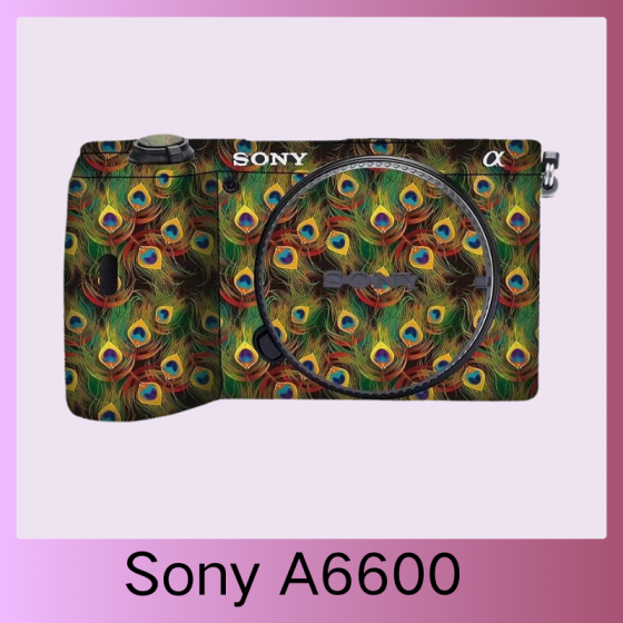 Corpo da Sony A6600  - Pele câmera, adesivo câmera - com alta resistência a arranhões, à prova d'água e com design elegante.