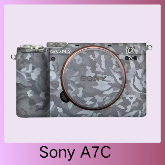 Corpo da Sony  A7C  - Pele câmera, adesivo câmera - com alta resistência a arranhões, à prova d'água e com design elegante.