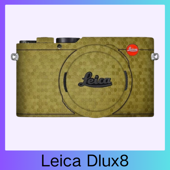 Corpo da Leica Dlux8 - Pele câmera, adesivo câmera - com alta resistência a arranhões, à prova d'água e com design elegante.