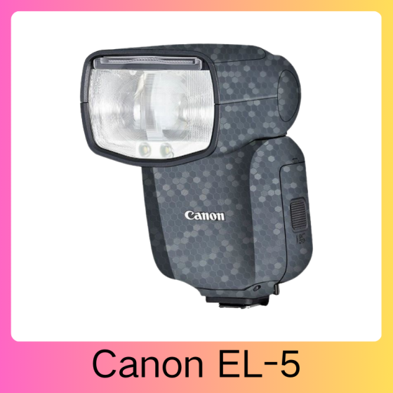 Flash Canon EL-5  - Pele câmera, adesivo câmera - com alta resistência a arranhões, à prova d'água e com design elegante.