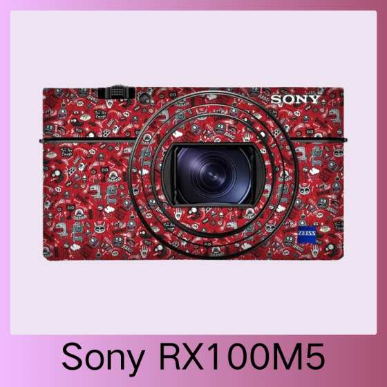 Corpo da Sony RX100M5  - Pele câmera, adesivo câmera - com alta resistência a arranhões, à prova d'água e com design elegante.