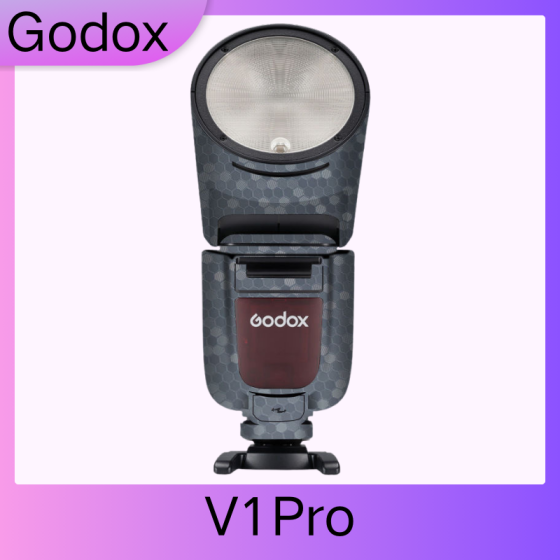 Flash Godox V1Pro  - Pele câmera, adesivo câmera - com alta resistência a arranhões, à prova d'água e com design elegante.