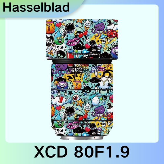 Lentes Hasselblad XCD80F1.9 - Pele câmera, adesivo câmera - com alta resistência a arranhões, à prova d'água e com design elegante.