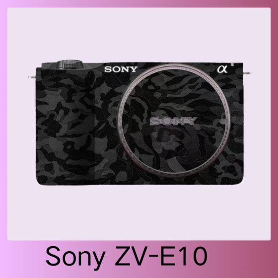 Corpo da Sony ZV-E10 - Pele câmera, adesivo câmera - com alta resistência a arranhões, à prova d'água e com design elegante.