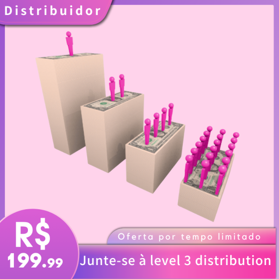 Junte-se aos distribuidores (após a conclusão da compra, o sistema ativará automaticamente sua qualificação de distribuidor de nível três).